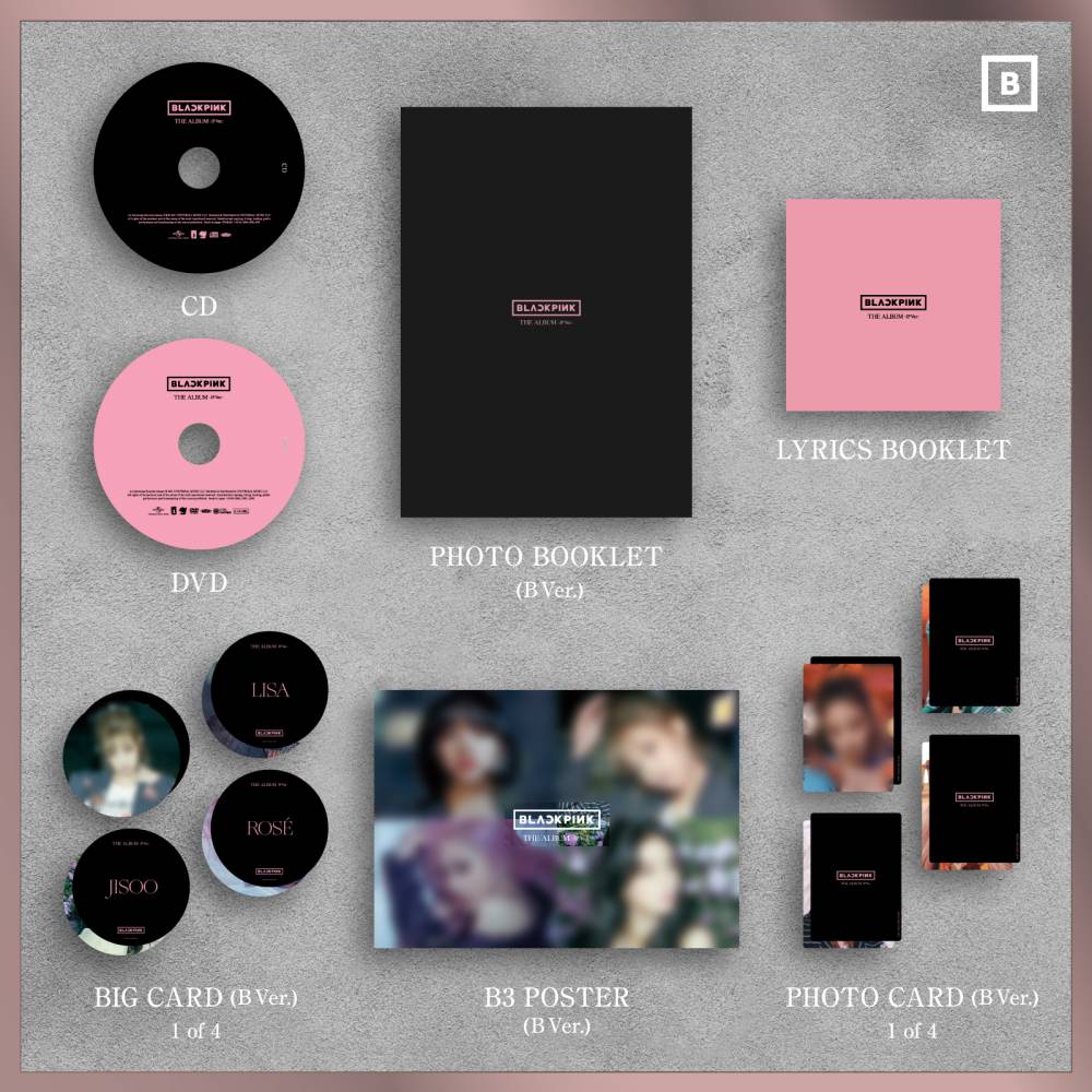 BLACKPINK 1ST FULL ALBUM 'THE ALBUM' JAPANESE VERSION - LIMITED